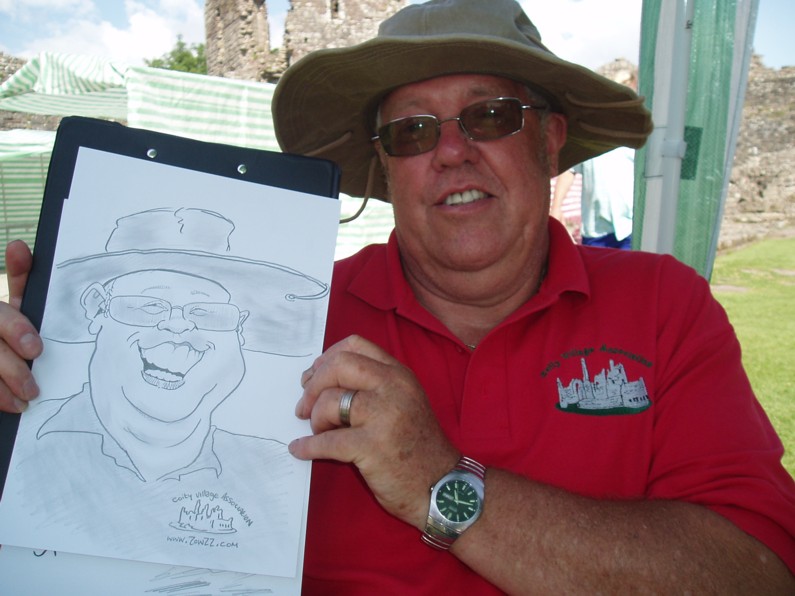 mark bowen caricature